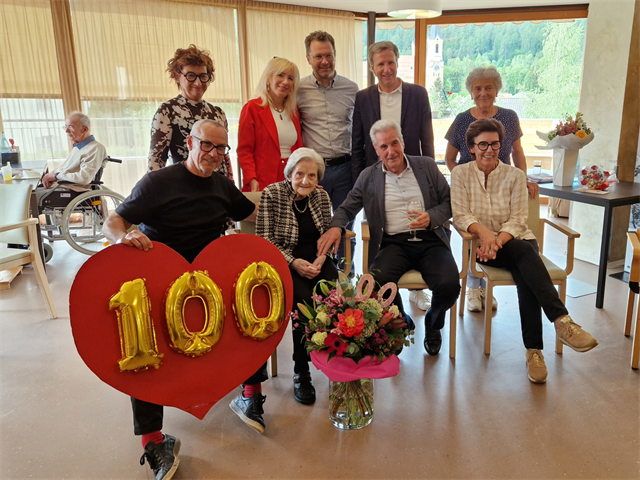 100° compleanno di Hilda Agreiter Frenes