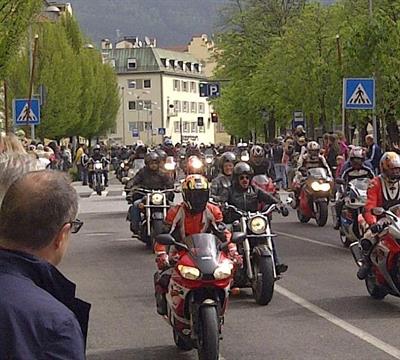 Motorradweihe am 1. Mai