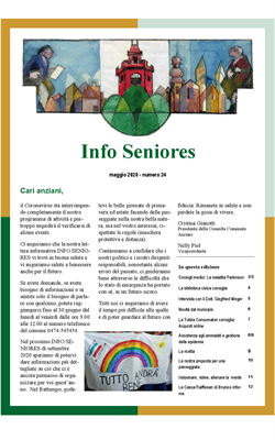 Info Seniores n. 24 - maggio 2020