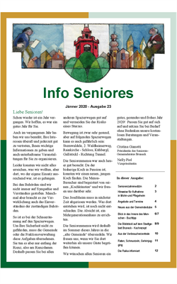 Info Seniores 23 - Jänner 2020
