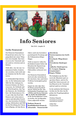 Info Seniores Nr. 18 - Mai 2018
