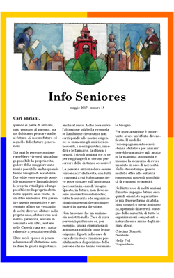 Info Seniores n. 15 - maggio 2017