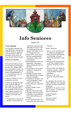 Info Seniores n. 10 - settembre 2015