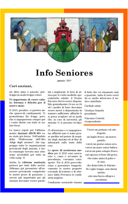 Info Seniores Nr. 8 - Jänner 2015