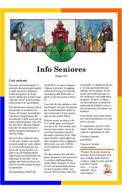 Info Seniores n. 9 - maggio 2015